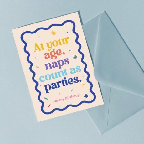 Naps Birthday Card