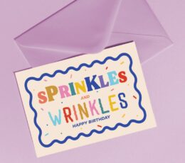 Wrinkles Birthday Card